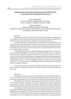 Procedura aplicării măsurilor de protecţie a victimelor violenţei în familie